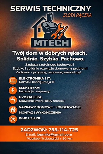 MTECH ZŁOTA RĄCZKA PIOTRKÓW TRYBUNALSKI